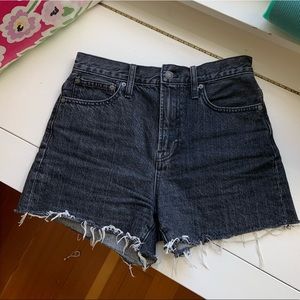 Black Madewell Jean Shorts